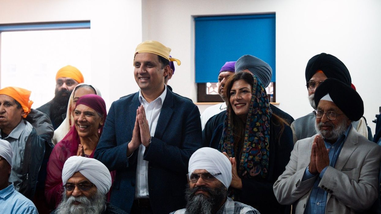 Anas Sarwar and Preet Kaur Gill discuss cost of remittance in Glasgow event