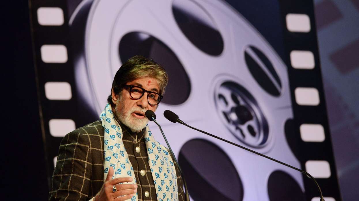 Amitabh Bachchan launches trailer of Gujarati film 'Tron Ekka'