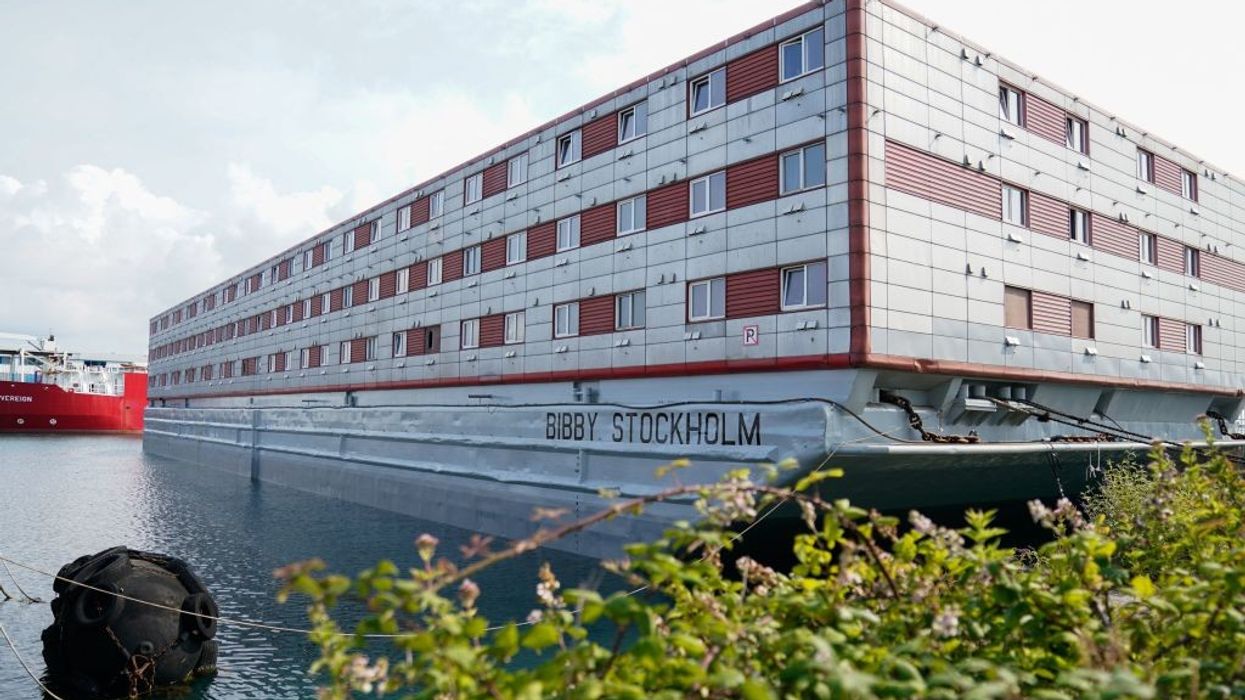 UK says asylum barge 'not a floating prison' amid controversy