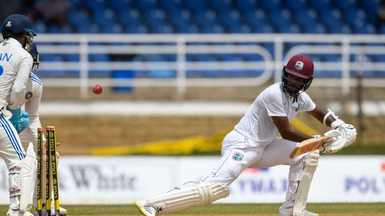 West Indies grind through turgid day against India