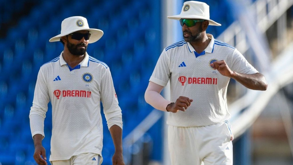 Ashwin double strike boosts India's Test sweep bid