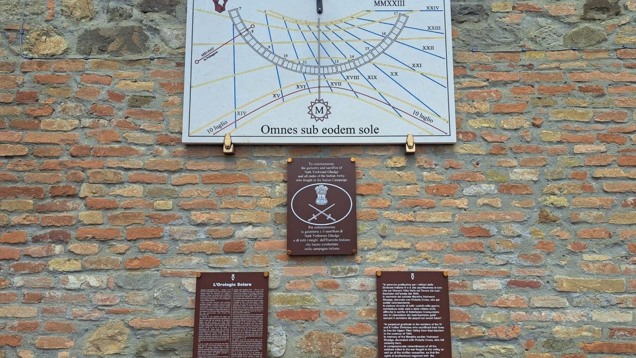 Italy honours Indian soldiers who fought in Second World War