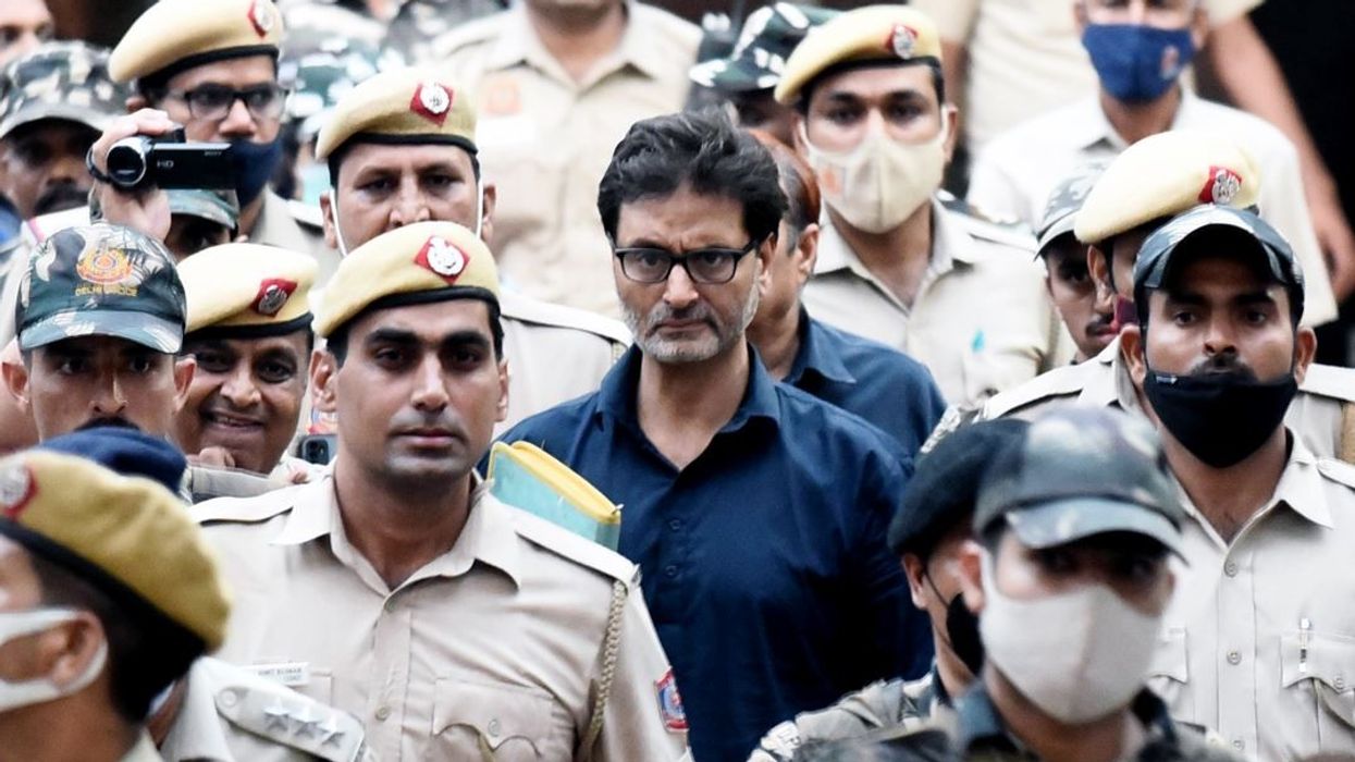 Separatist leader Yasin Malik virtually appears in Delhi court