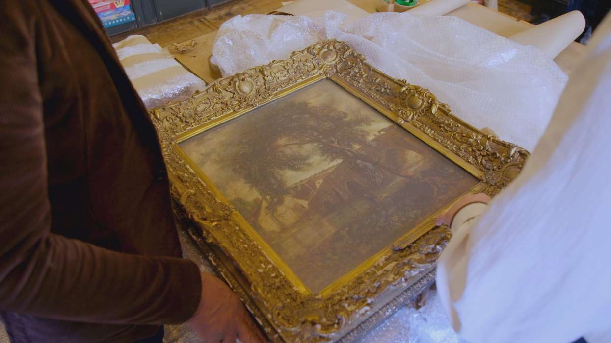 John Constable painting worth up to £2 million found in ancient Scottish castle