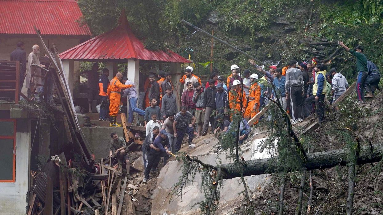 Rescue efforts underway as floods and landslides kill 58 in India