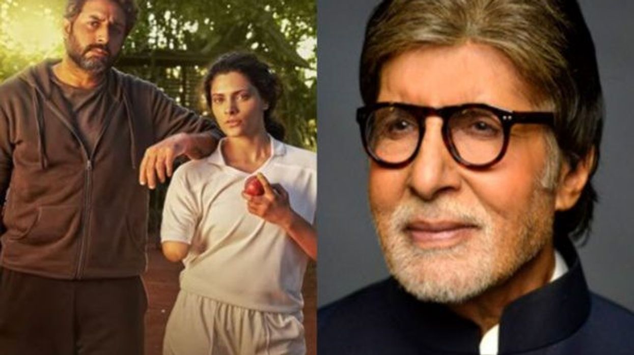 Big B reviews Abhishek Bachchan’s film ‘Ghoomer’, calls it ‘incredible’