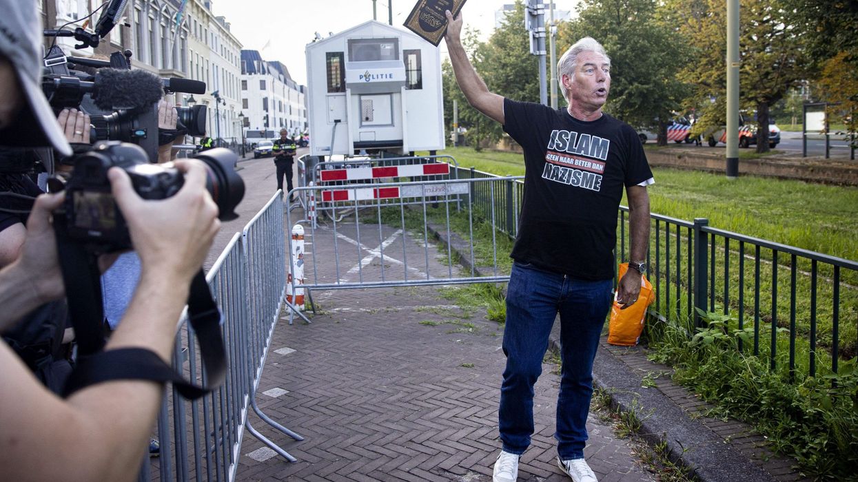 Qu'ran torn apart amidst far-right demonstration in Netherlands