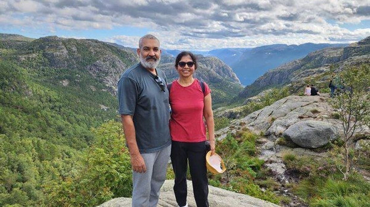 SS Rajamouli shares pictures with his wife Rama from Norway vacation