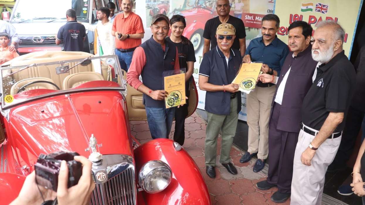 Gujarati businessman embarks on sentimental car journey from India to UK