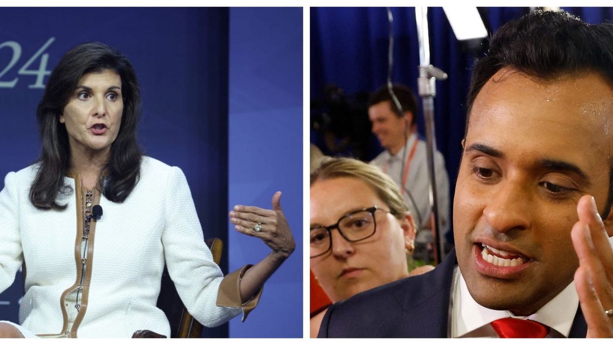Nikki Haley and Vivek Ramaswamy clash over foreign policy in Republican primary