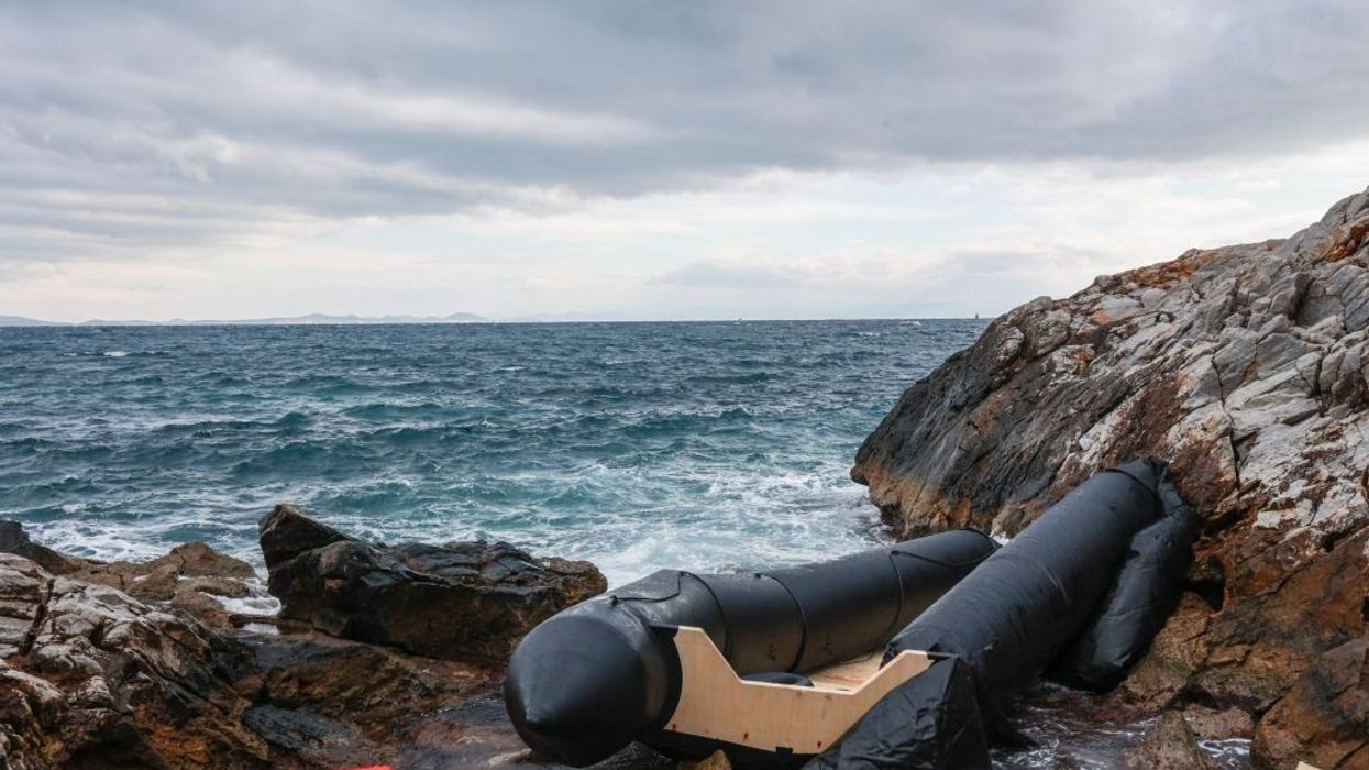 Four migrants die in boat capsize off Greek island