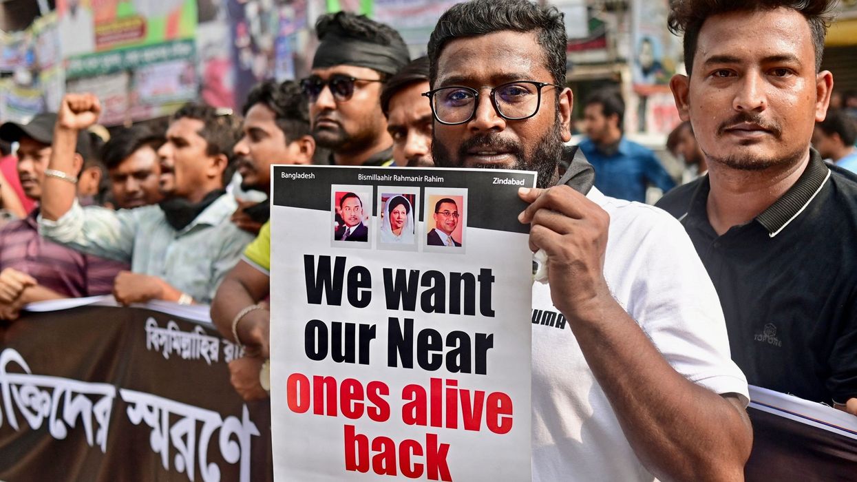Mass protests erupt in Bangladesh against 'enforced disappearances'