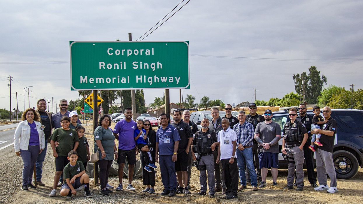 California highway named after heroic Indian-American officer Ronil Singh