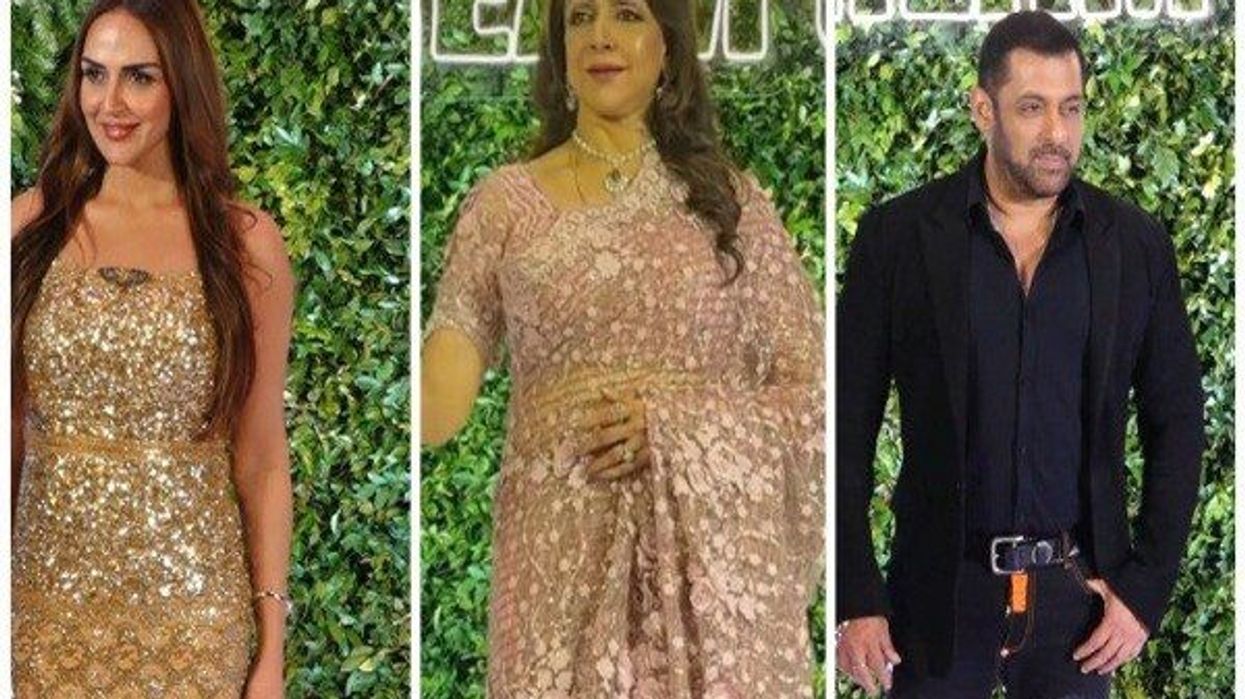 Salman, Rani, Raveena attend Hema Malini's 75 birthday bash