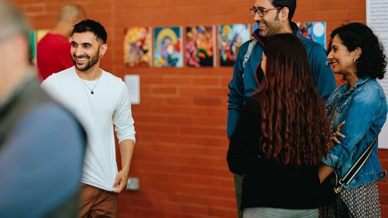 Artist Subhash Viman Gorania unveils debut exhibition 'Marvel at My World' in London