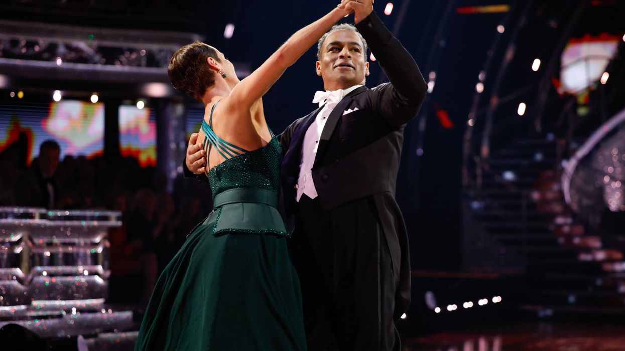 ‘Strictly’ star Krishnan Guru-Murthy gets surprise support from Arnold Schwarzenegger