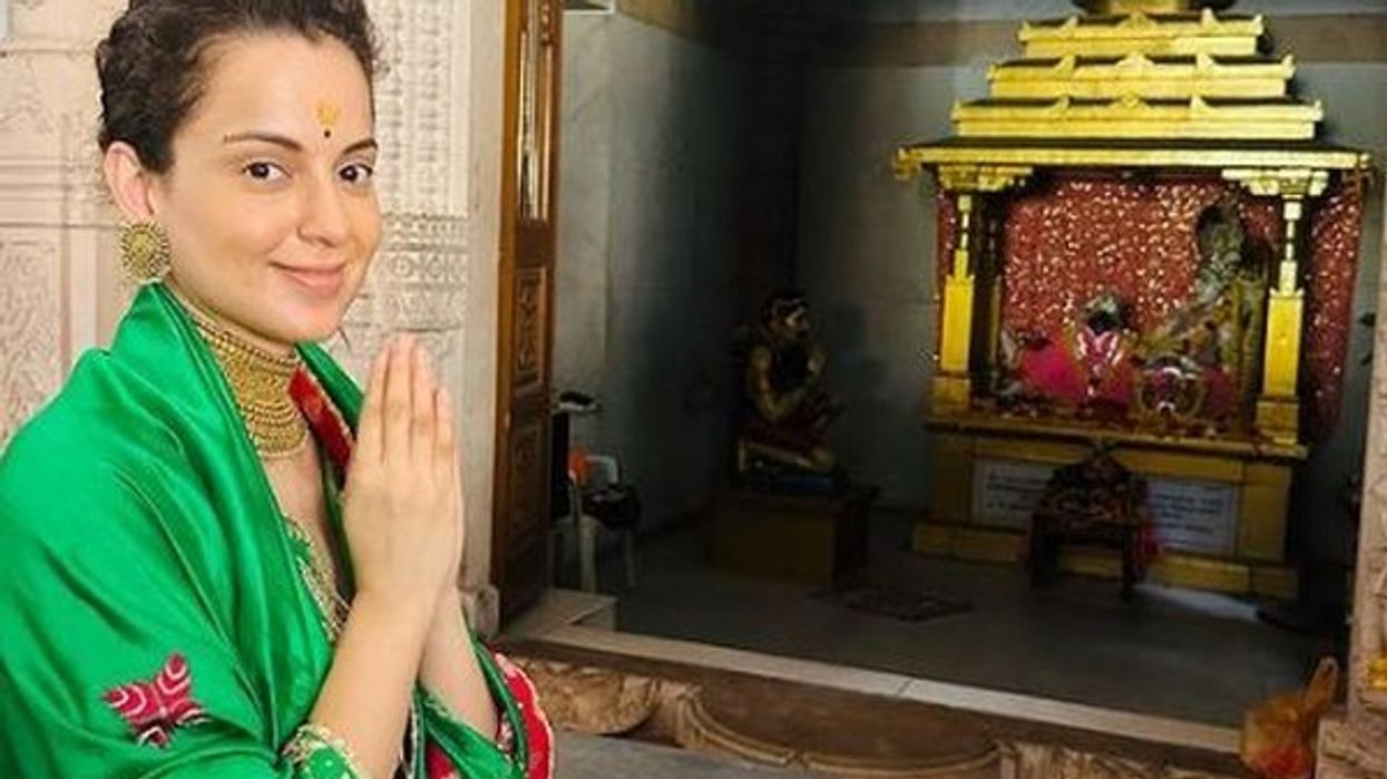 Kangana Ranaut visits Somnath, Dwarkadhish temples
