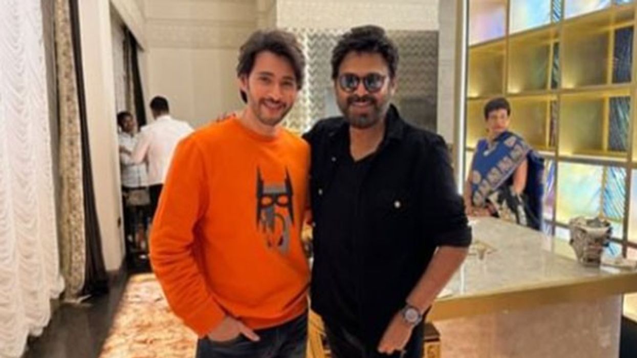 Mahesh Babu shares picture with Venkatesh