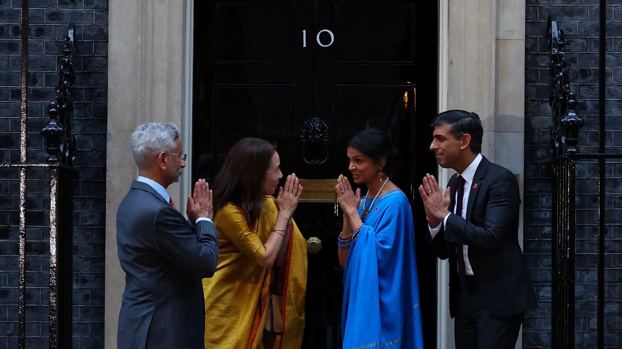 Sunak, Jaishankar celebrate Diwali at Downing Street