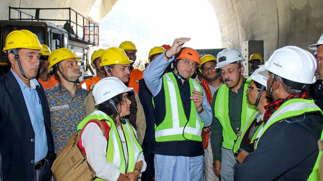 All 40 workers in India tunnel collapse safe, food and water sent