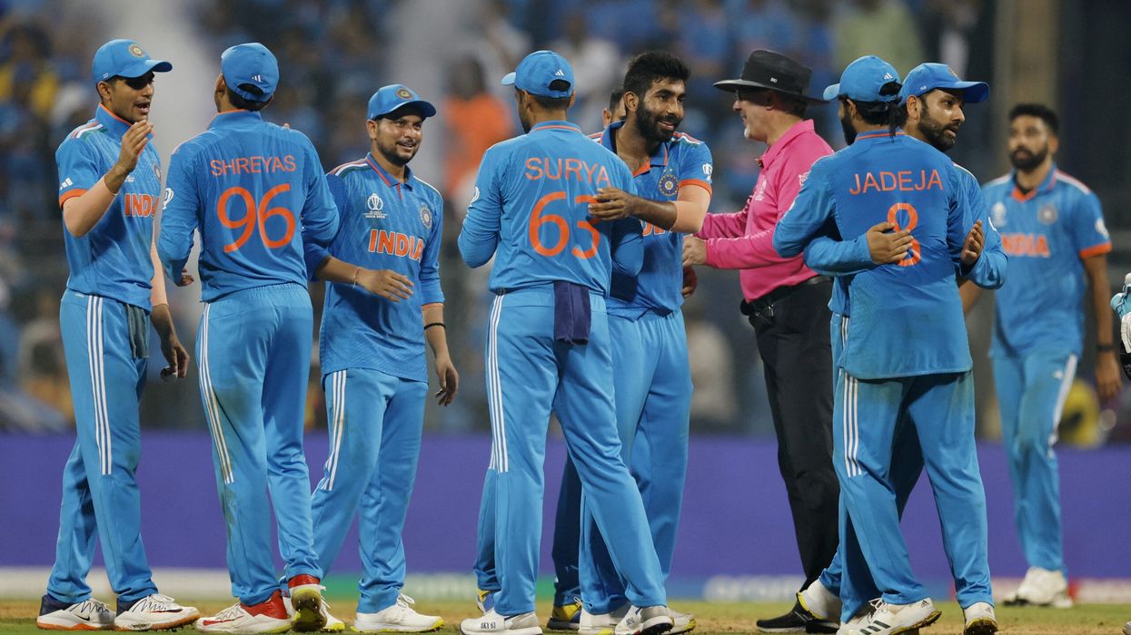 Kohli, Shami star as India reach World Cup final