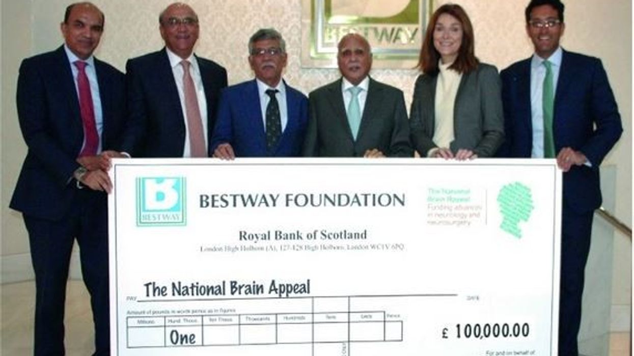 Bestway Foundation donates £100,000 to charity
