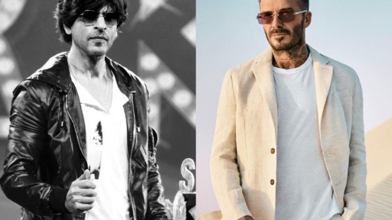 SRK hosts private party for David Beckham at Mannat