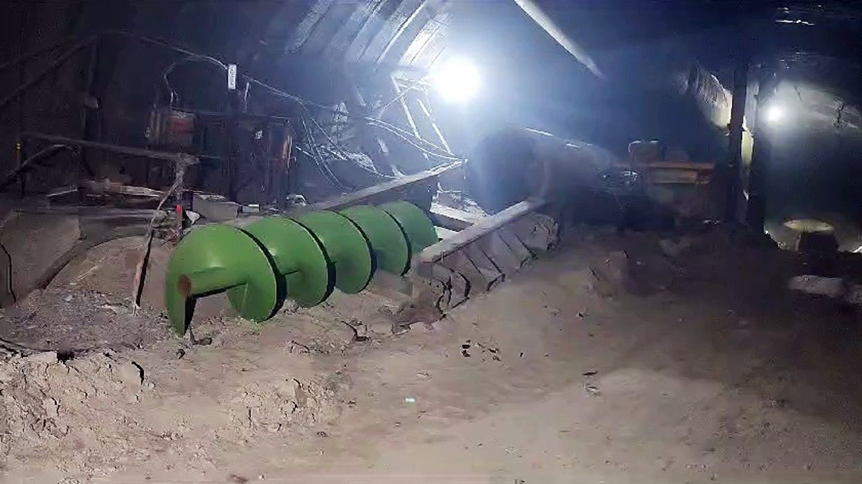 Rescuers drill to supply more food to workers trapped in Indian tunnel