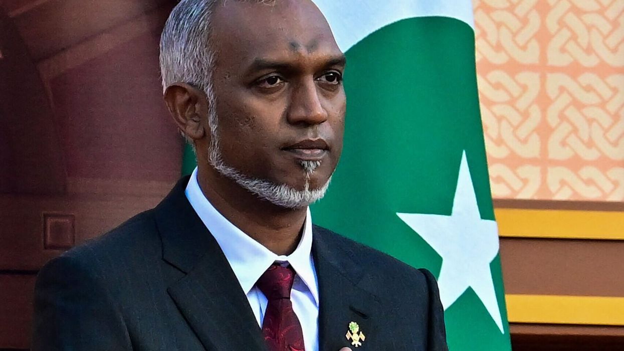 Maldives leader wants Indian troops out