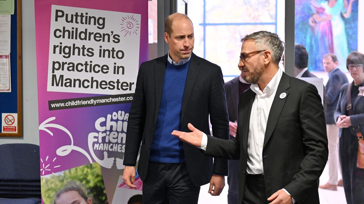 Prince William ducks question on 'bank balance'