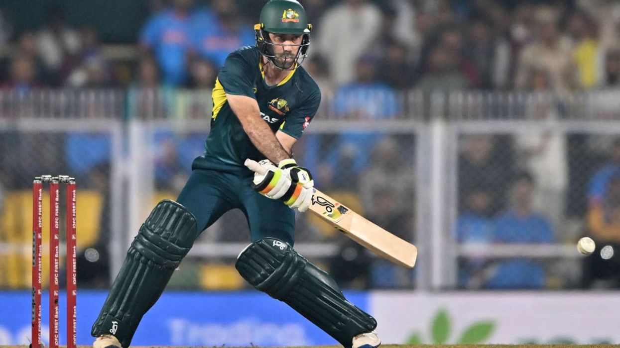 Maxwell's hundred carries Australia to five-wicket win over India