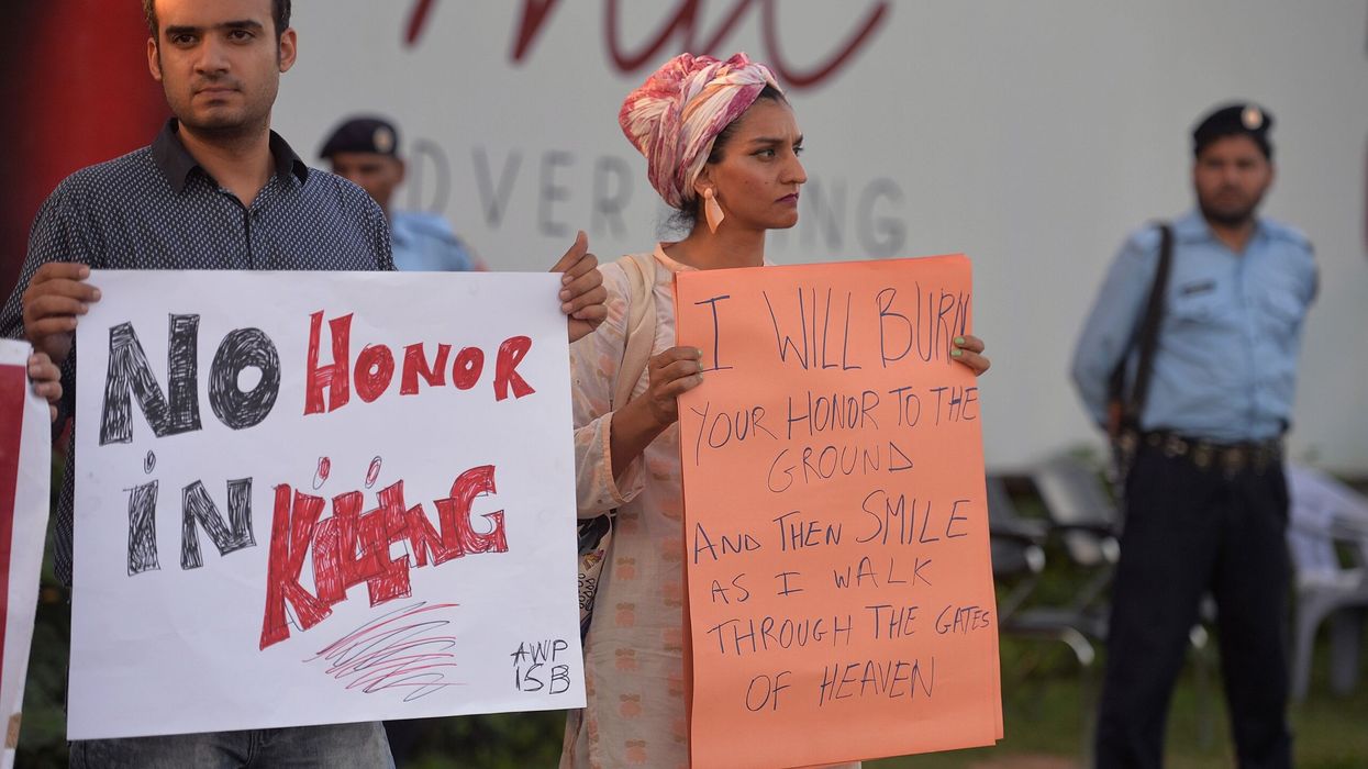 Father, three relatives of woman held for ‘honour killing’ in Pakistan