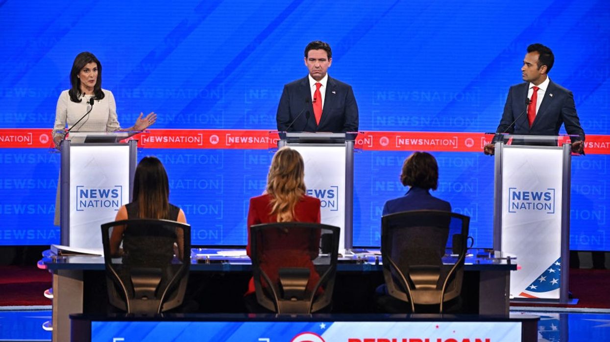 Rivals clash in Republican debate to slow Haley's momentum