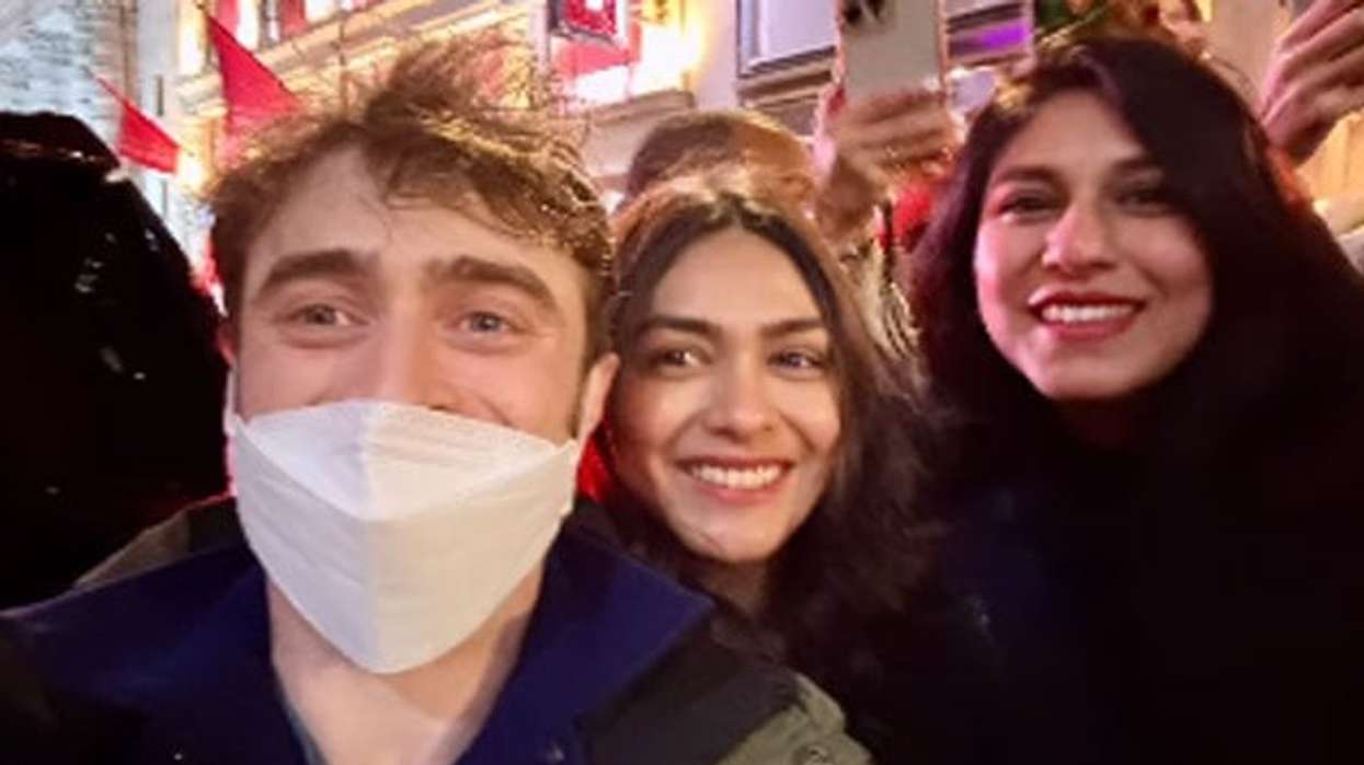 Mrunal Thakur shares fan-girl moment with Daniel Radcliffe