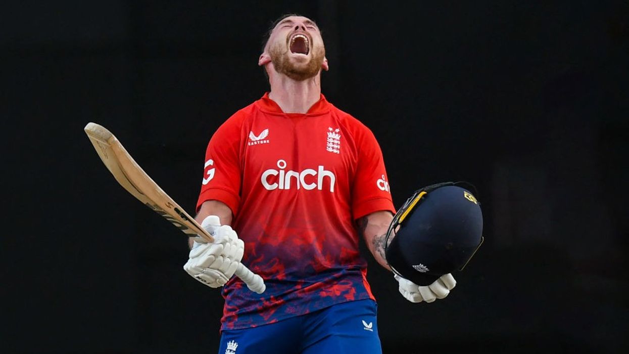 Phil Salt's record century powers England to level series