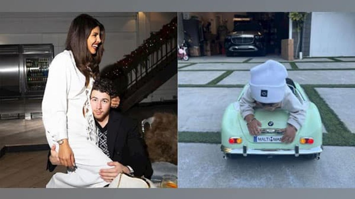 Priyanka shares pictures with Nick and daughter from holiday dinner