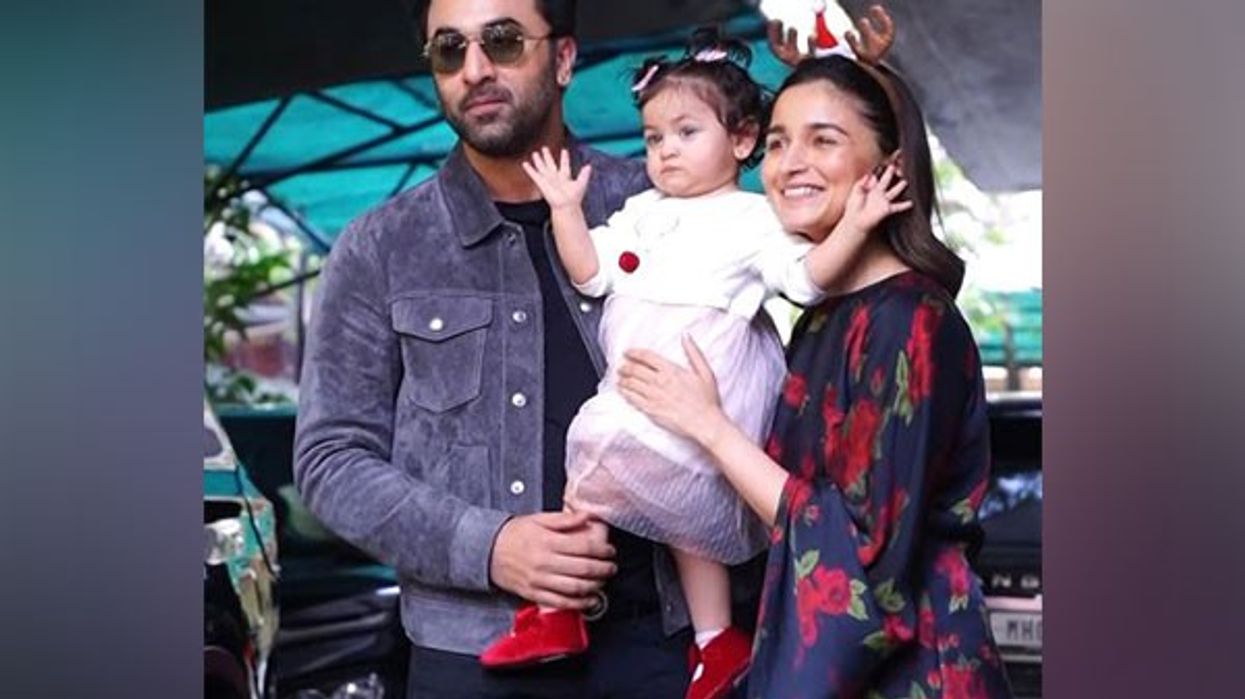 Ranbir and Alia reveal daughter Raha's face on Christmas