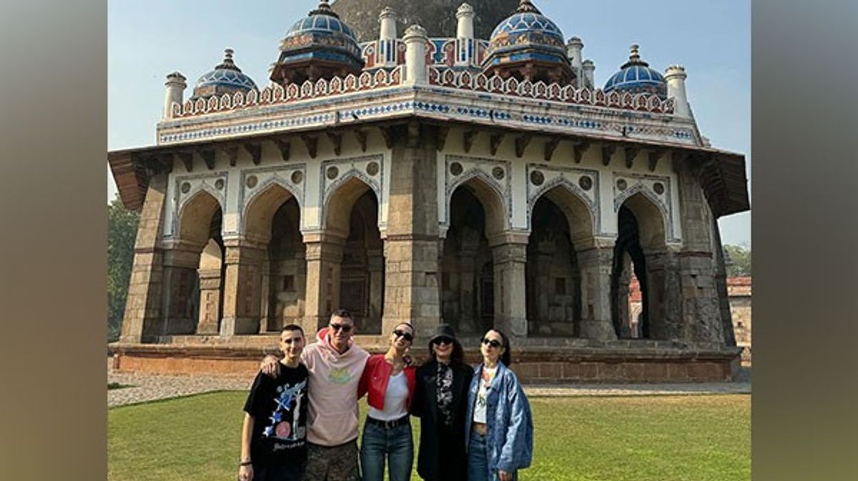 Dua Lipa visits Bangla Sahib and Humayun Tomb in Delhi