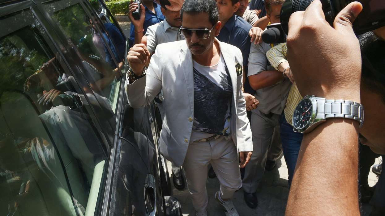 Robert Vadra linked to London property under money laundering probe