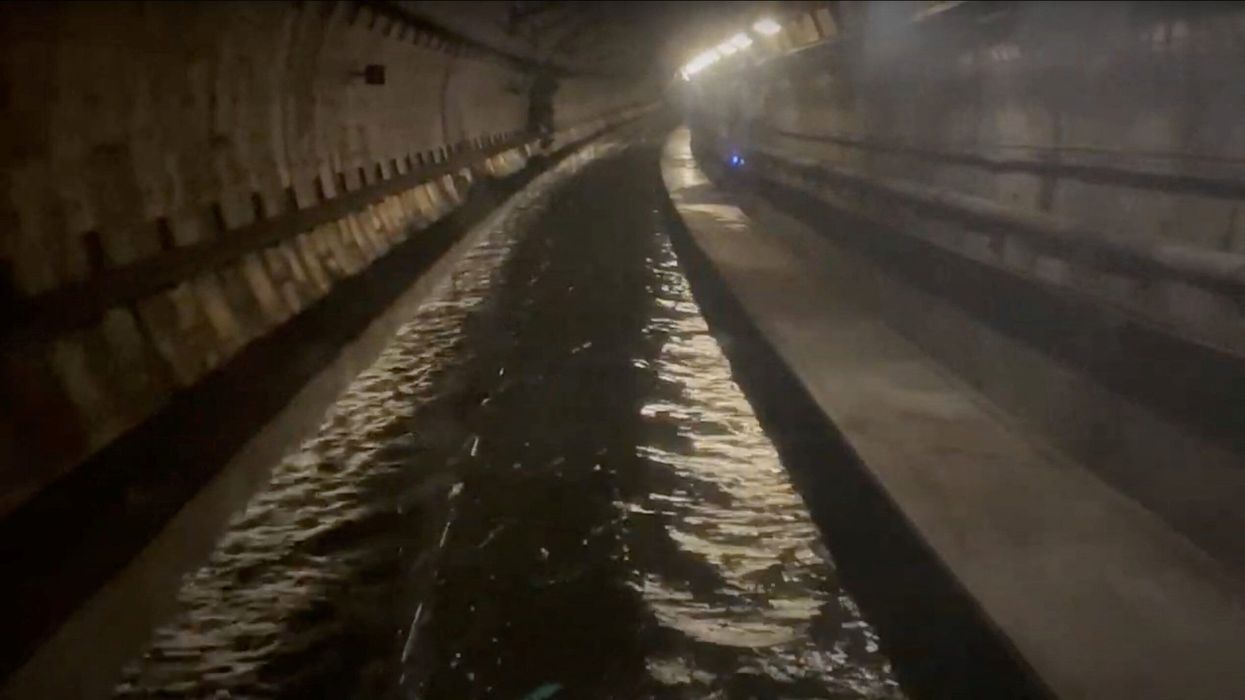 Flooded tunnels strand thousands before New Year