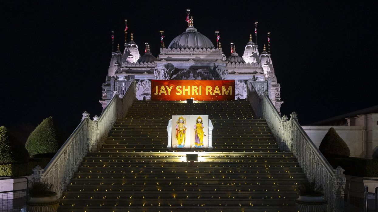 Neasden Temple participates in worldwide BAPS celebrations for Ayodhya's Ram Mandir opening