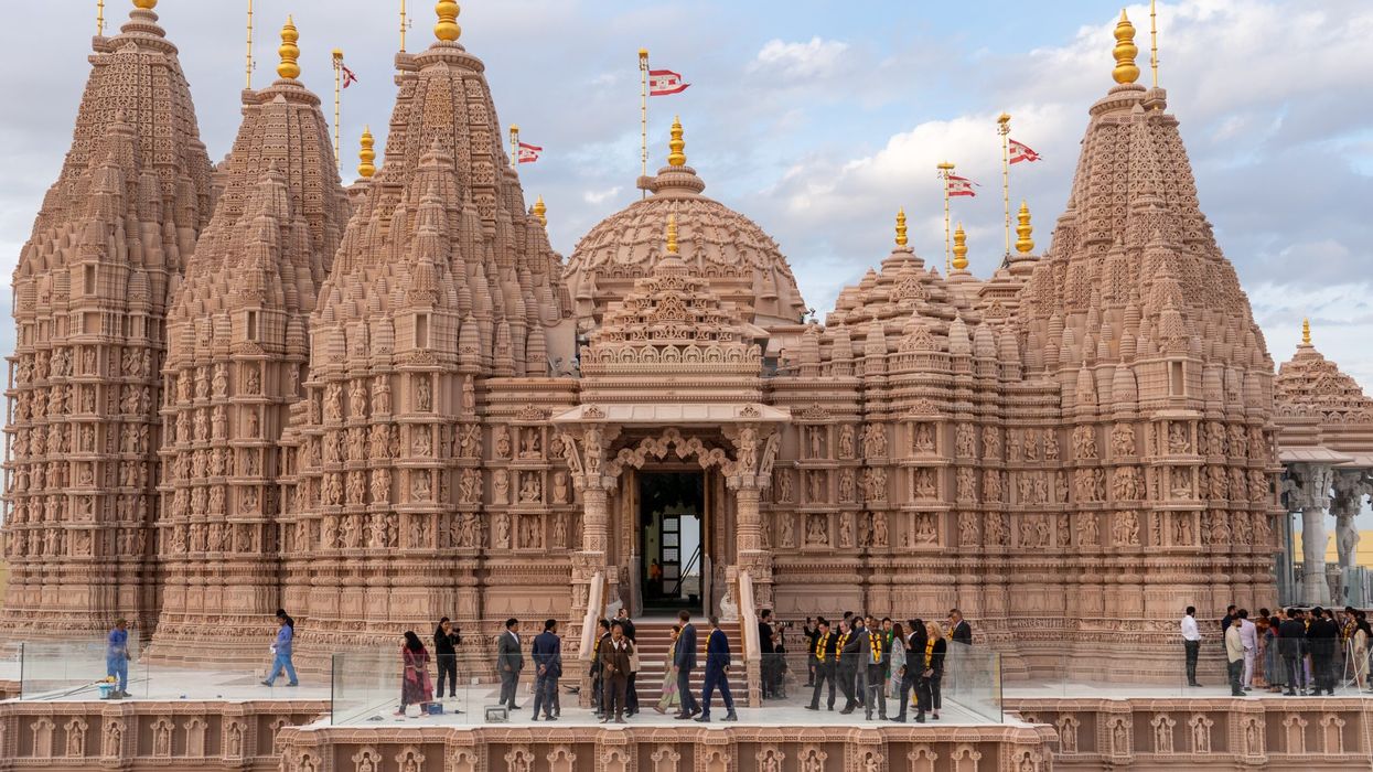 Ambassadors and diplomats from 42 countries visit Abu Dhabi's BAPS Hindu Mandir