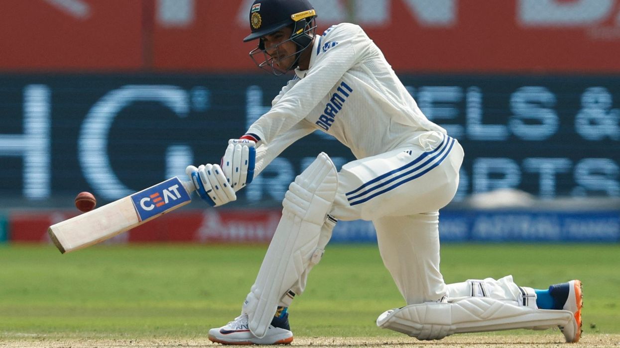 Gill hundred helps India stretch lead to 370
