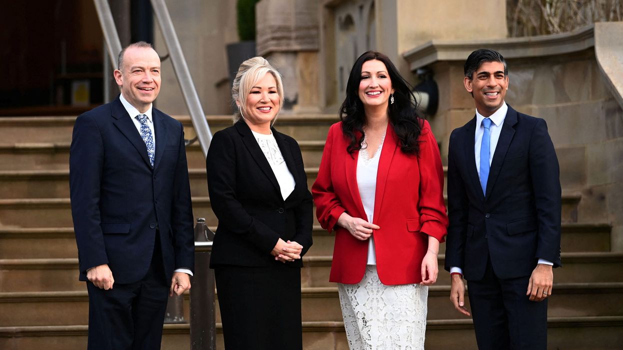Praise for Sunak’s role in Belfast agreement