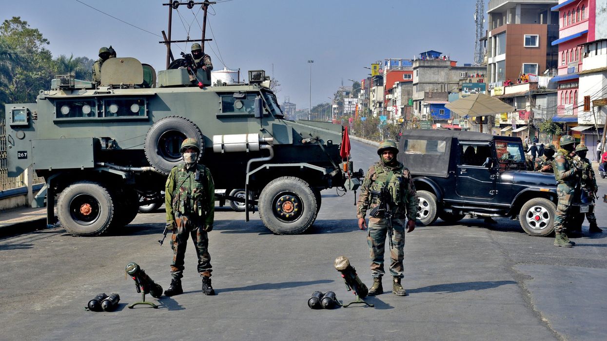 Two dead, scores injured after police open fire in Manipur