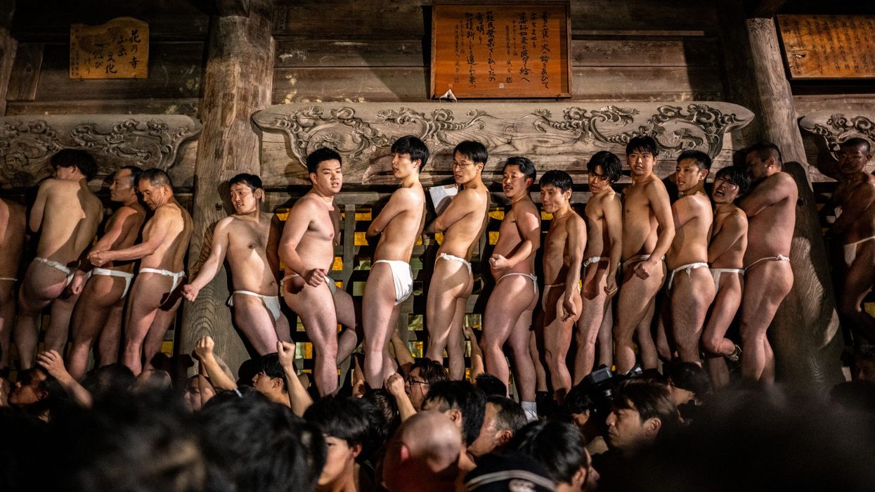 Japan’s 1000-year-old ‘naked man’ festival comes to end due to ageing population