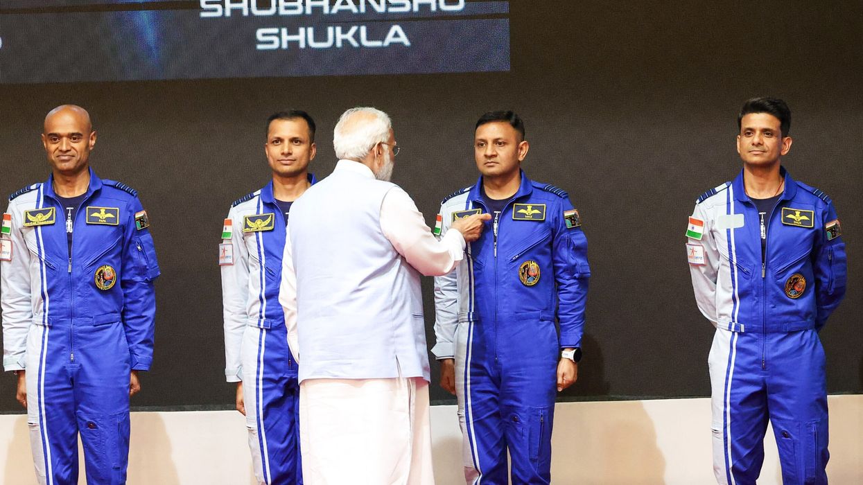 India unveils crew for historic 'Gaganyaan' mission