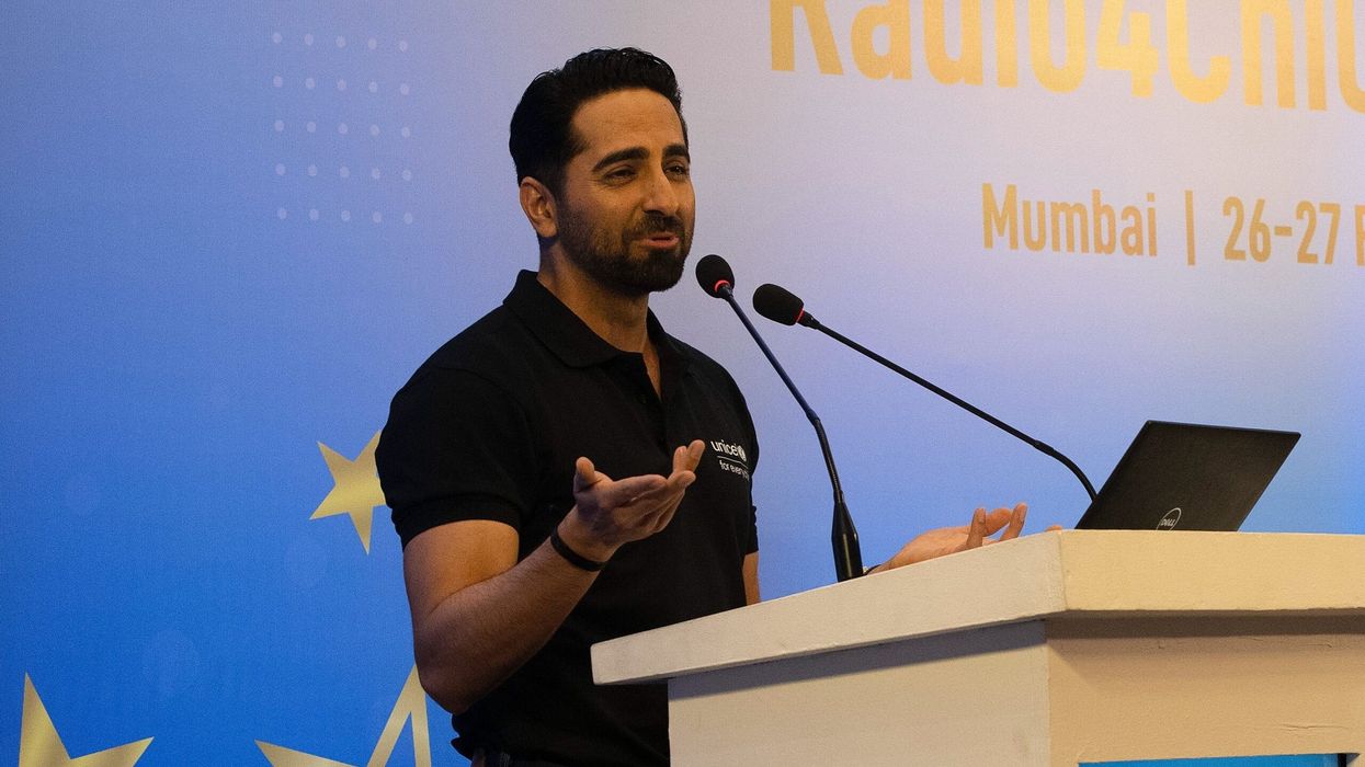 Ayushmann attends UNICEF India's Radio4Child Awards 2024