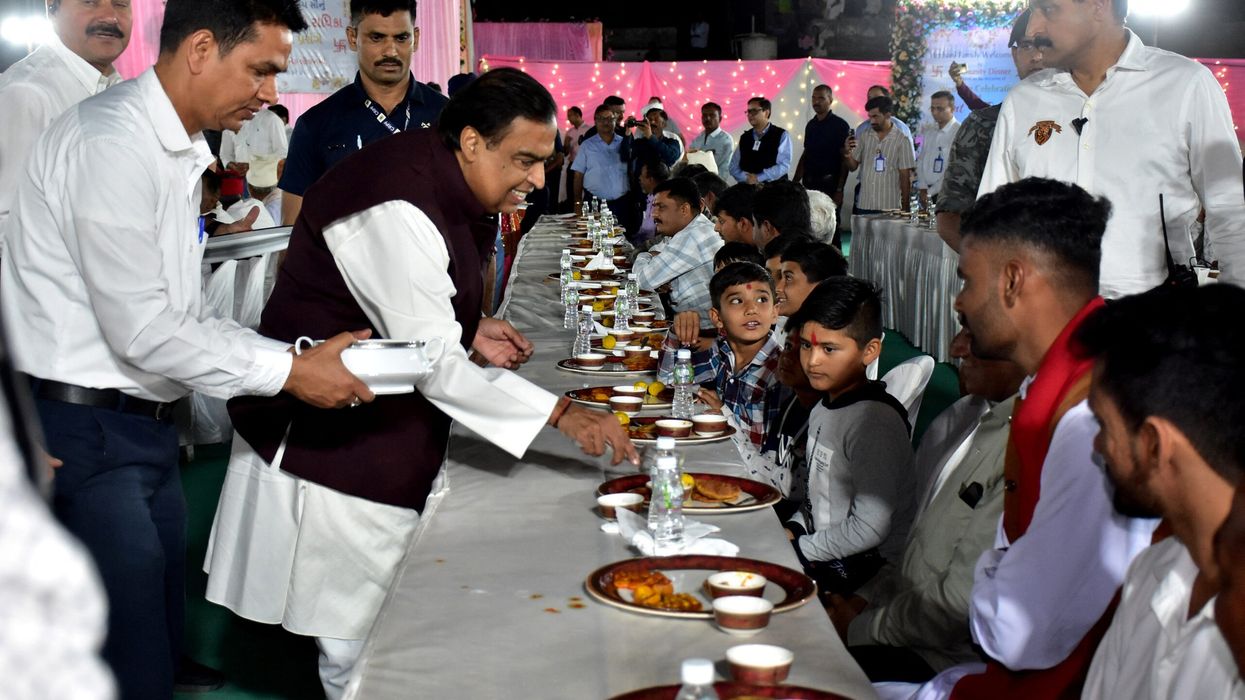 Mukesh Ambani launches lavish pre-wedding party for son