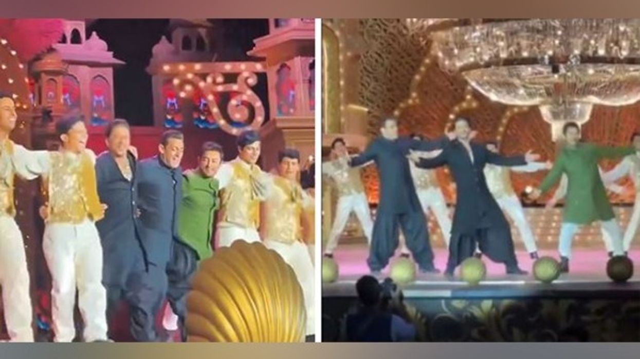 Khan trio dances to 'Naatu Naatu' at Anant-Radhika’s pre-wedding bash